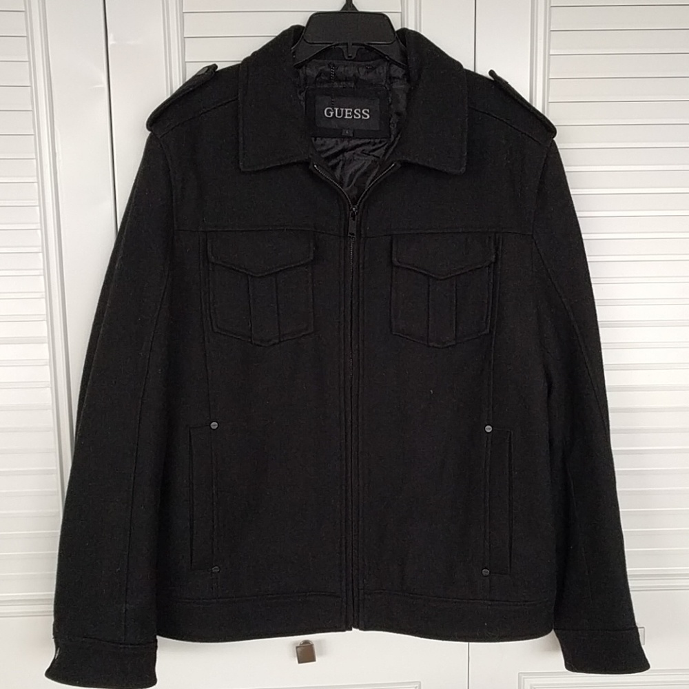 Guess Men's Winter Coat (Black)